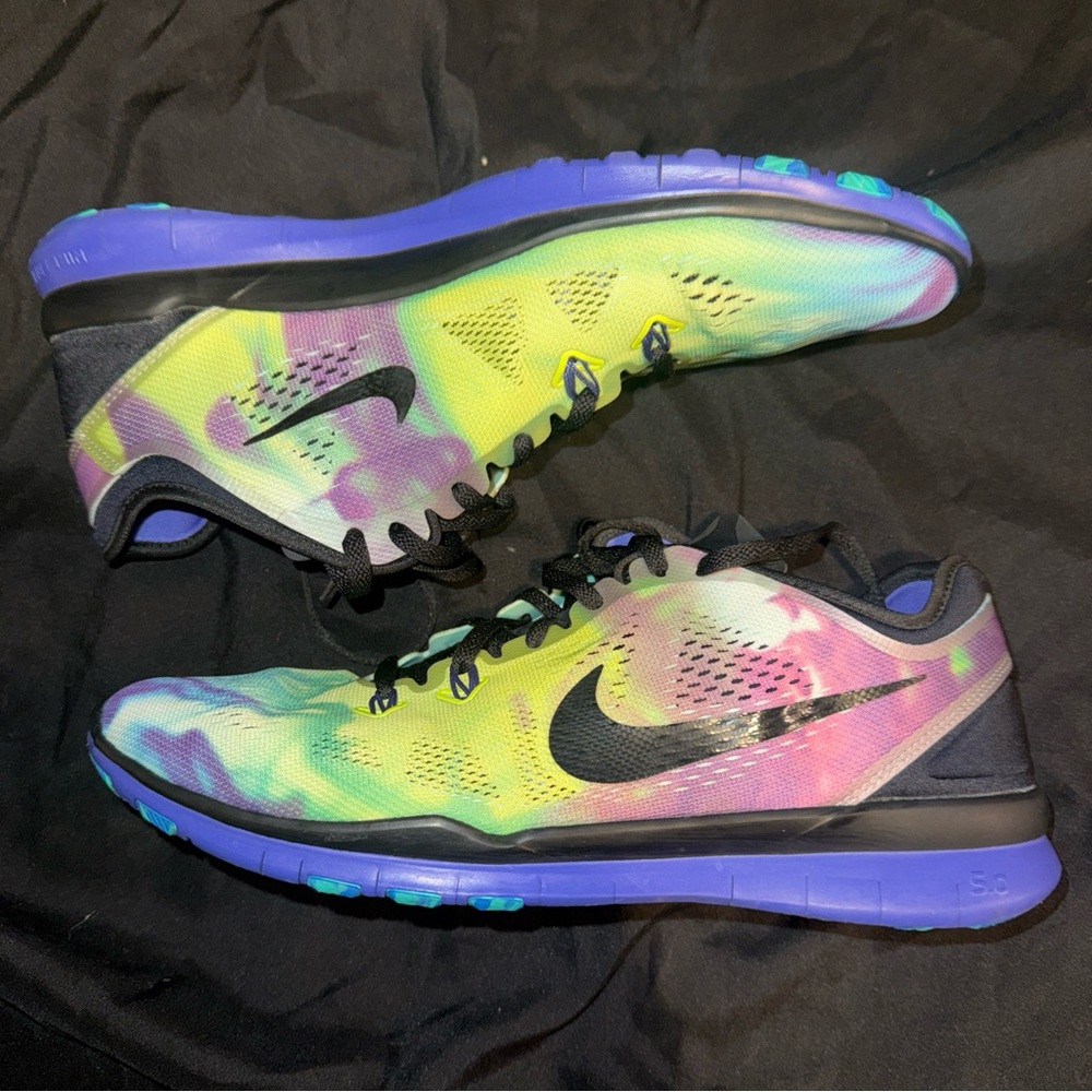 Nike Free Run Vibrant Multicolor Women’s Athletic Shoes 9.5 - Picture 10 of 15